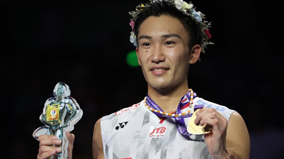 Momota Climbs to Fourth Spot